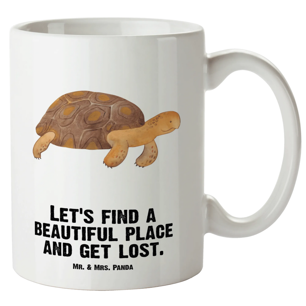 XL Tasse Schildkröte marschiert XL Tasse, Große Tasse, Grosse Kaffeetasse, XL Becher, XL Teetasse, spülmaschinenfest, Jumbo Tasse, Groß, Meerestiere, Meer, Urlaub, Schildkröte, Schildkröten, get lost, Abenteuer, Reiselust, Inspiration, Neustart, Motivation, Lieblingsmensch