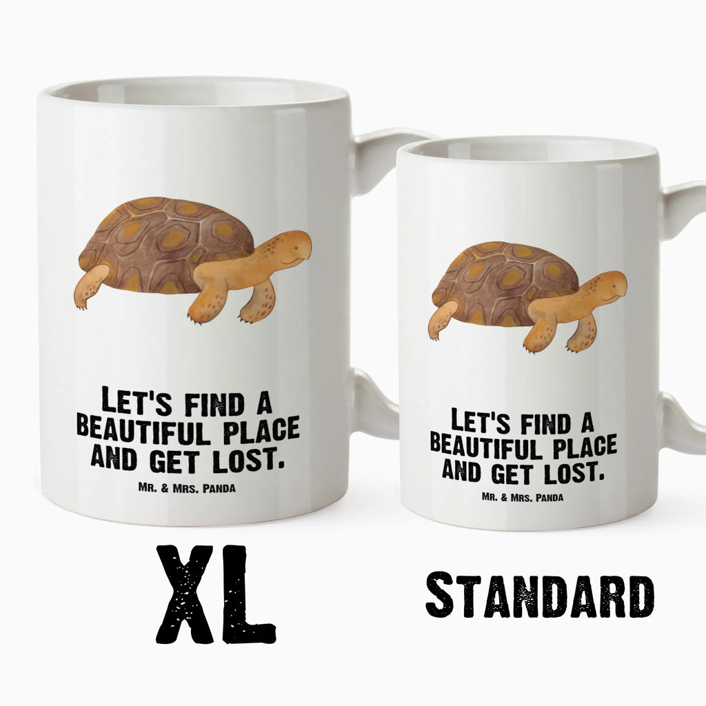 XL Tasse Schildkröte marschiert XL Tasse, Große Tasse, Grosse Kaffeetasse, XL Becher, XL Teetasse, spülmaschinenfest, Jumbo Tasse, Groß, Meerestiere, Meer, Urlaub, Schildkröte, Schildkröten, get lost, Abenteuer, Reiselust, Inspiration, Neustart, Motivation, Lieblingsmensch