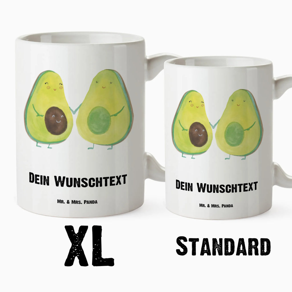 Personalisierte XL Tasse Avocado Pärchen Personalisierte XL Tasse, Personalisierte Große Tasse, Personalisierte Grosse Kaffeetasse, PErsonalisierter XL Becher, XL Teetasse mit Namen, XL Becher mit Namen, spülmaschinenfest, Jumbo Tasse, Groß, Personalisiert, XL Tasse mit Namen, XL Namenstasse, Jumbo Namenstasse, Avocado, Veggie, Vegan, Gesund, Avocuddle, Liebe, Schwangerschaft, Familie, Babyshower, Babyparty, Hochzeit, Kinder, Avocados, Geburt