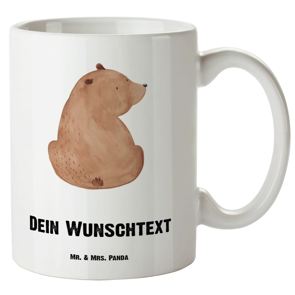 Personalisierte XL Tasse Bär Schulterblick Personalisierte XL Tasse, Personalisierte Große Tasse, Personalisierte Grosse Kaffeetasse, PErsonalisierter XL Becher, XL Teetasse mit Namen, XL Becher mit Namen, spülmaschinenfest, Jumbo Tasse, Groß, Personalisiert, XL Tasse mit Namen, XL Namenstasse, Jumbo Namenstasse, Bär, Teddy, Teddybär, Selbstachtung, Weltansicht, Motivation, Bären, Bärenliebe, Weisheit