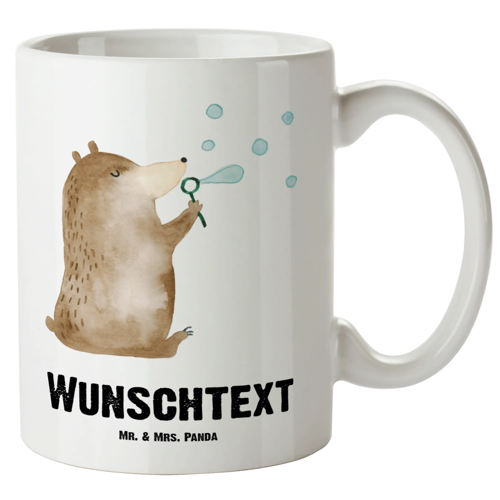 Personalisierte XL Tasse Bär Seifenblasen Personalisierte XL Tasse, Personalisierte Große Tasse, Personalisierte Grosse Kaffeetasse, PErsonalisierter XL Becher, XL Teetasse mit Namen, XL Becher mit Namen, spülmaschinenfest, Jumbo Tasse, Groß, Personalisiert, XL Tasse mit Namen, XL Namenstasse, Jumbo Namenstasse, Bär, Teddy, Teddybär, Seifenblasen Bär Lustig Sein Glücklich Traurig Happy