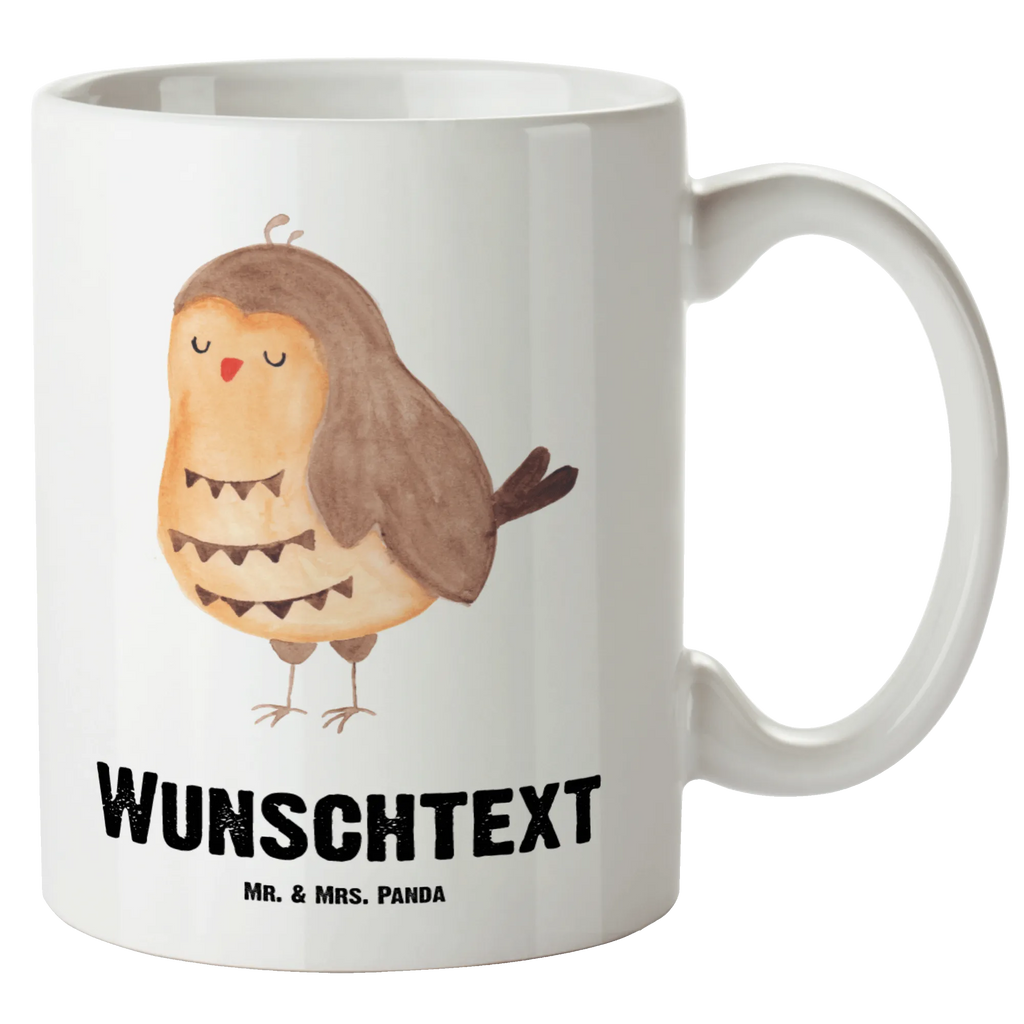 Personalisierte XL Tasse Eule Zufrieden Personalisierte XL Tasse, Personalisierte Große Tasse, Personalisierte Grosse Kaffeetasse, PErsonalisierter XL Becher, XL Teetasse mit Namen, XL Becher mit Namen, spülmaschinenfest, Jumbo Tasse, Groß, Personalisiert, XL Tasse mit Namen, XL Namenstasse, Jumbo Namenstasse, Eule, Eule Spruch, Eule deko, Owl, Liebe Spruch, Romantisch, Wortspiel lustig, Spruch schön, Geschenk Hochzeitstag