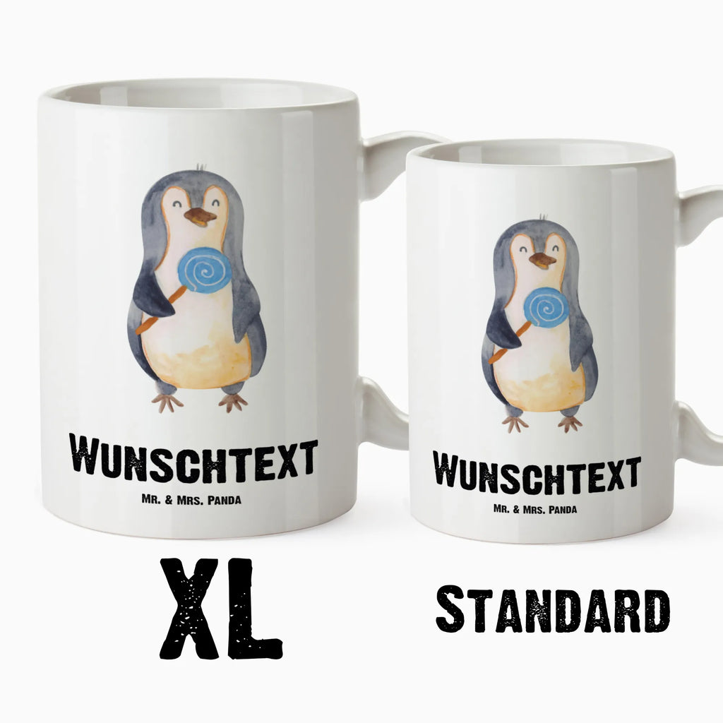 Personalisierte XL Tasse Pinguin Lolli Personalisierte XL Tasse, Personalisierte Große Tasse, Personalisierte Grosse Kaffeetasse, PErsonalisierter XL Becher, XL Teetasse mit Namen, XL Becher mit Namen, spülmaschinenfest, Jumbo Tasse, Groß, Personalisiert, XL Tasse mit Namen, XL Namenstasse, Jumbo Namenstasse, Pinguin, Pinguine, Lolli, Süßigkeiten, Blödsinn, Spruch, Rebell, Gauner, Ganove, Rabauke