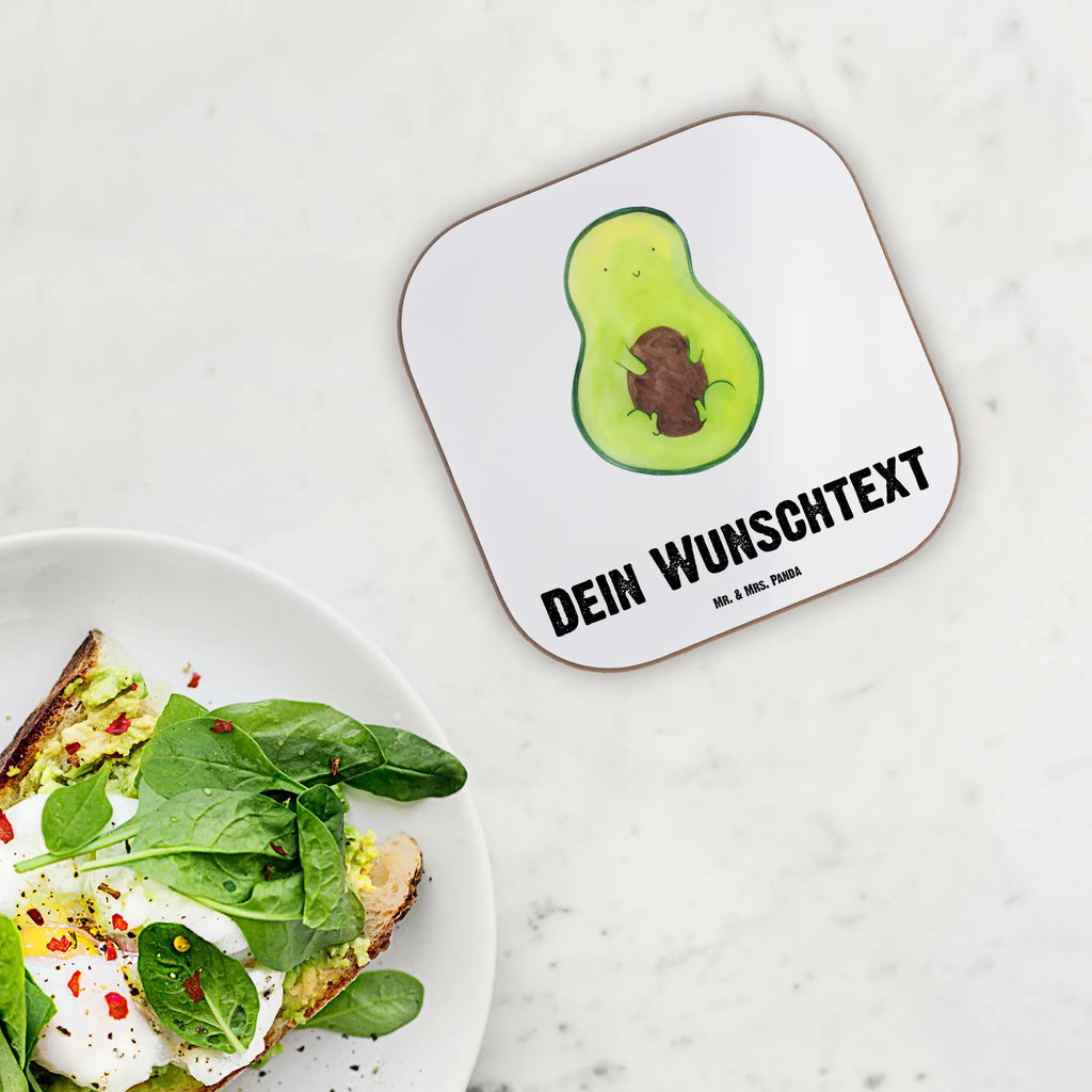 Personalisierte Untersetzer Avocado mit Kern Personalisierte Untersetzer, PErsonalisierte Bierdeckel, Personalisierte Glasuntersetzer, Peronalisierte Untersetzer Gläser, Personalisiert Getränkeuntersetzer, Untersetzer mit Namen, Bedrucken, Personalisieren, Namensaufdruck, Avocado, Veggie, Vegan, Gesund, Avokado, Avocadokern, Kern, Pflanze, Spruch Leben