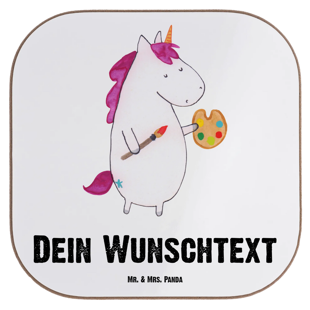 Personalisierte Untersetzer Einhorn Künstler Personalisierte Untersetzer, PErsonalisierte Bierdeckel, Personalisierte Glasuntersetzer, Peronalisierte Untersetzer Gläser, Personalisiert Getränkeuntersetzer, Untersetzer mit Namen, Bedrucken, Personalisieren, Namensaufdruck, Einhorn, Einhörner, Einhorn Deko, Pegasus, Unicorn, Englisch, Künstler, Artist, Malen, Zeichnen, Welt, Farbe, Stift, Pinsel, Geschenk, Maler