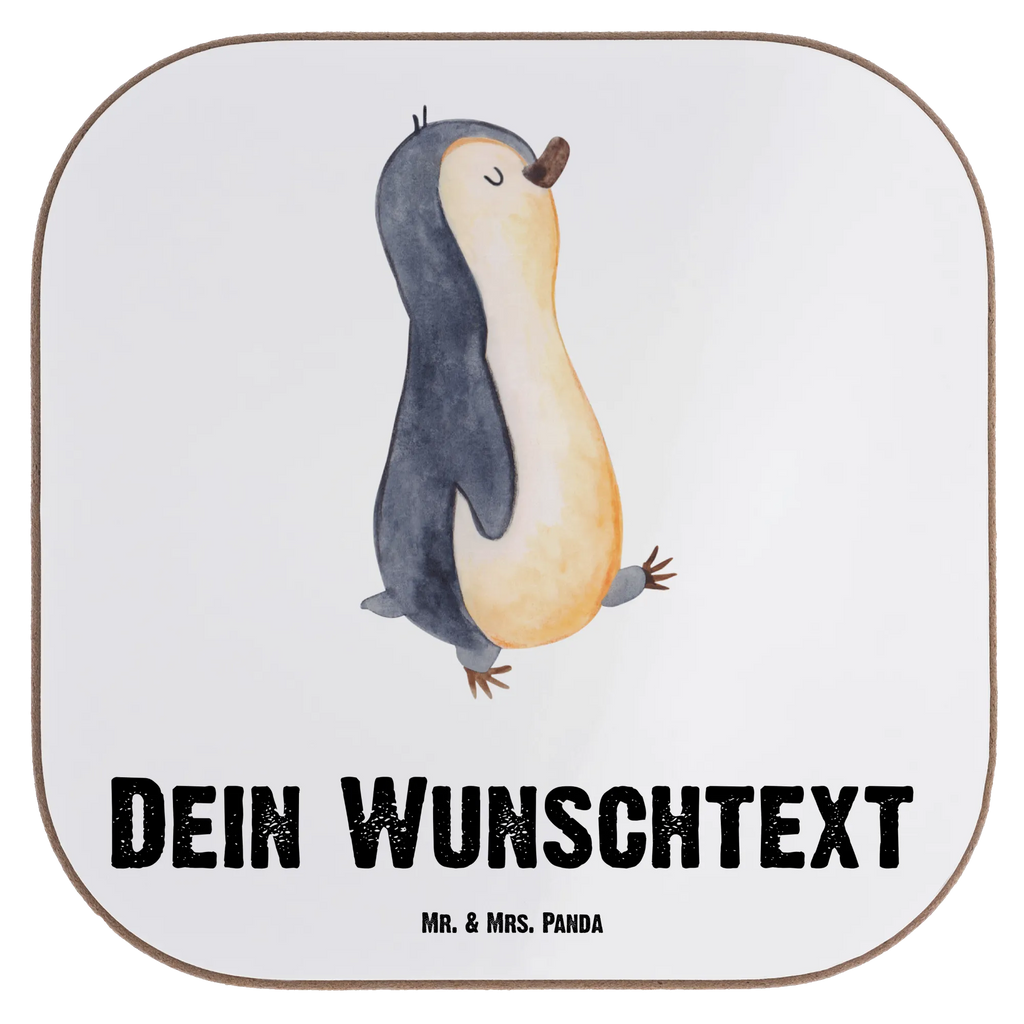 Personalisierte Untersetzer Pinguin marschierend Personalisierte Untersetzer, PErsonalisierte Bierdeckel, Personalisierte Glasuntersetzer, Peronalisierte Untersetzer Gläser, Personalisiert Getränkeuntersetzer, Untersetzer mit Namen, Bedrucken, Personalisieren, Namensaufdruck, Pinguin, Pinguine, Frühaufsteher, Langschläfer, Bruder, Schwester, Familie