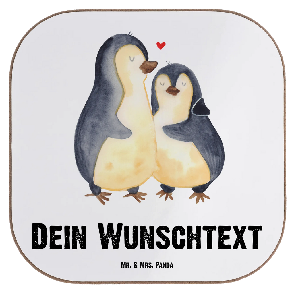 Personalisierte Untersetzer Pinguin umarmend Personalisierte Untersetzer, PErsonalisierte Bierdeckel, Personalisierte Glasuntersetzer, Peronalisierte Untersetzer Gläser, Personalisiert Getränkeuntersetzer, Untersetzer mit Namen, Bedrucken, Personalisieren, Namensaufdruck, Pinguin, Liebe, Liebespaar, Liebesbeweis, Liebesgeschenk, Verlobung, Jahrestag, Hochzeitstag, Hochzeit, Hochzeitsgeschenk