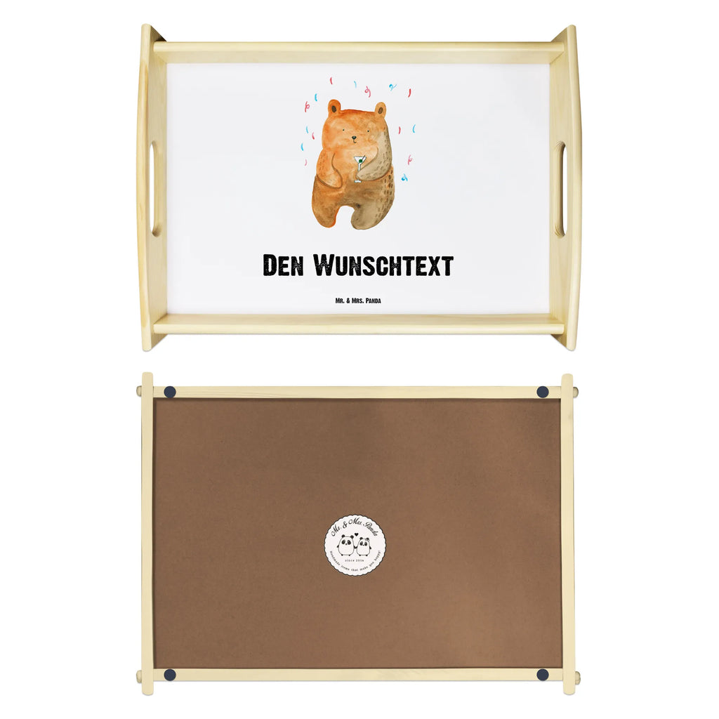 Personalisiertes Serviertablett Bär Party Personalisiertes Serviertablett, Personalisiertes Tablett, Personalisiertes Holztablett, Personalisiertes Küchentablett, Personalisiertes Dekotablett, Personalisiertes Frühstückstablett, Serviertablett mit Namen, Tablett mit Namen, Bär, Teddy, Teddybär, Geburtstag, Geburtstagsgeschenk, Geschenk, Party, Feiern, Abfeiern, Mitbringsel, Gute Laune, Lustig