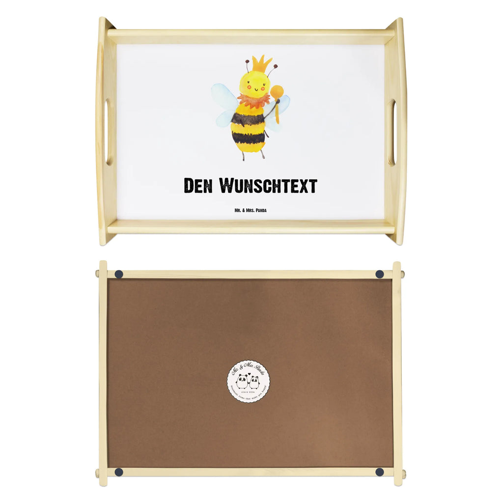 Personalisiertes Serviertablett Biene König Personalisiertes Serviertablett, Personalisiertes Tablett, Personalisiertes Holztablett, Personalisiertes Küchentablett, Personalisiertes Dekotablett, Personalisiertes Frühstückstablett, Serviertablett mit Namen, Tablett mit Namen, Biene, Wespe, Hummel