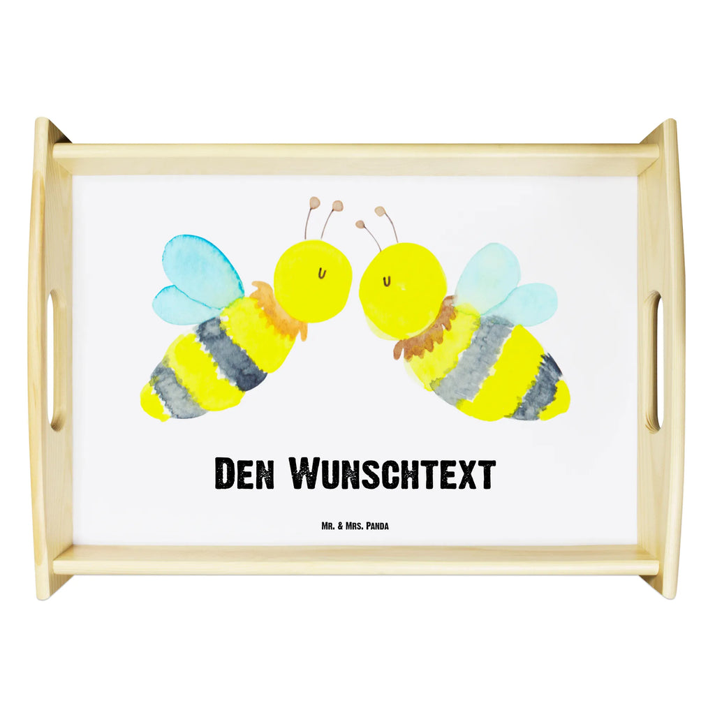 Personalisiertes Serviertablett Biene Liebe Personalisiertes Serviertablett, Personalisiertes Tablett, Personalisiertes Holztablett, Personalisiertes Küchentablett, Personalisiertes Dekotablett, Personalisiertes Frühstückstablett, Serviertablett mit Namen, Tablett mit Namen, Biene, Wespe, Hummel