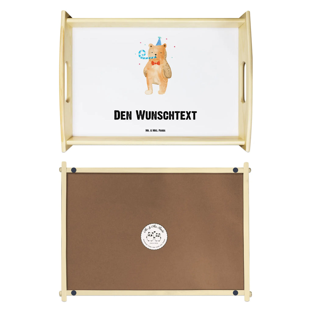 Personalisiertes Serviertablett Birthday Bär Personalisiertes Serviertablett, Personalisiertes Tablett, Personalisiertes Holztablett, Personalisiertes Küchentablett, Personalisiertes Dekotablett, Personalisiertes Frühstückstablett, Serviertablett mit Namen, Tablett mit Namen, Bär, Teddy, Teddybär, Happy Birthday, Alles Gute, Glückwunsch, Geburtstag