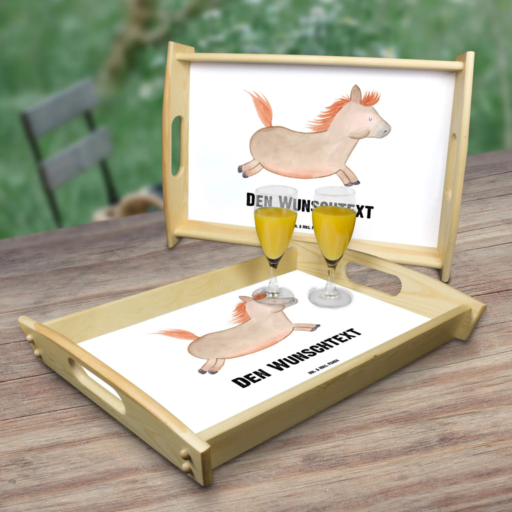 Personalisiertes Serviertablett Pferd springt Personalisiertes Serviertablett, Personalisiertes Tablett, Personalisiertes Holztablett, Personalisiertes Küchentablett, Personalisiertes Dekotablett, Personalisiertes Frühstückstablett, Serviertablett mit Namen, Tablett mit Namen, Bauernhof, Hoftiere, Landwirt, Landwirtin, Pferd, Pony, Pferde, Stall, Pferdestall, ausreiten, reiten, Pferdebesitzer