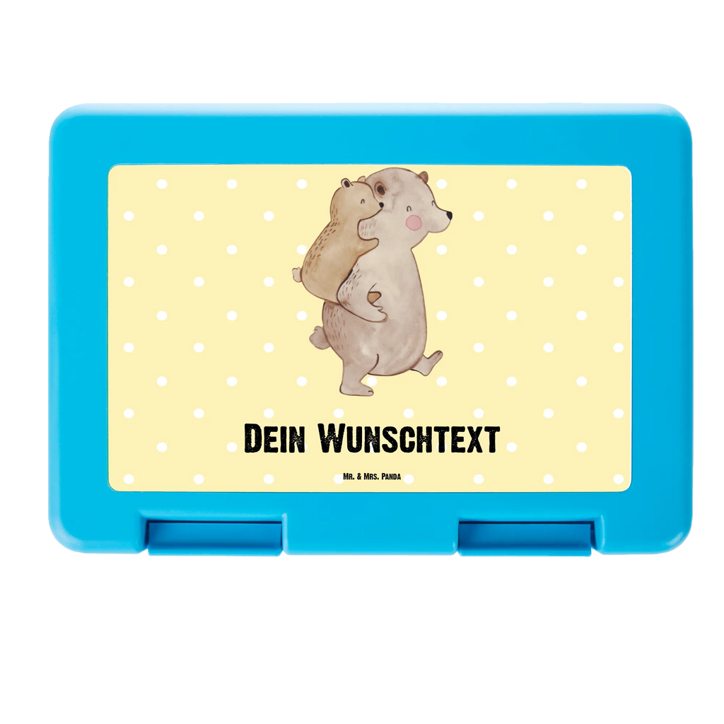 Personalisierte Brotdose Papa Bär Brotdose personalisiert, Brotbox, Snackbox, Lunch box, Butterbrotdose, Brotzeitbox, Familie, Vatertag, Muttertag, Bruder, Schwester, Mama, Papa, Oma, Opa, Geschenk, Vater, Papi, Vati, Onkel, Geburtstag