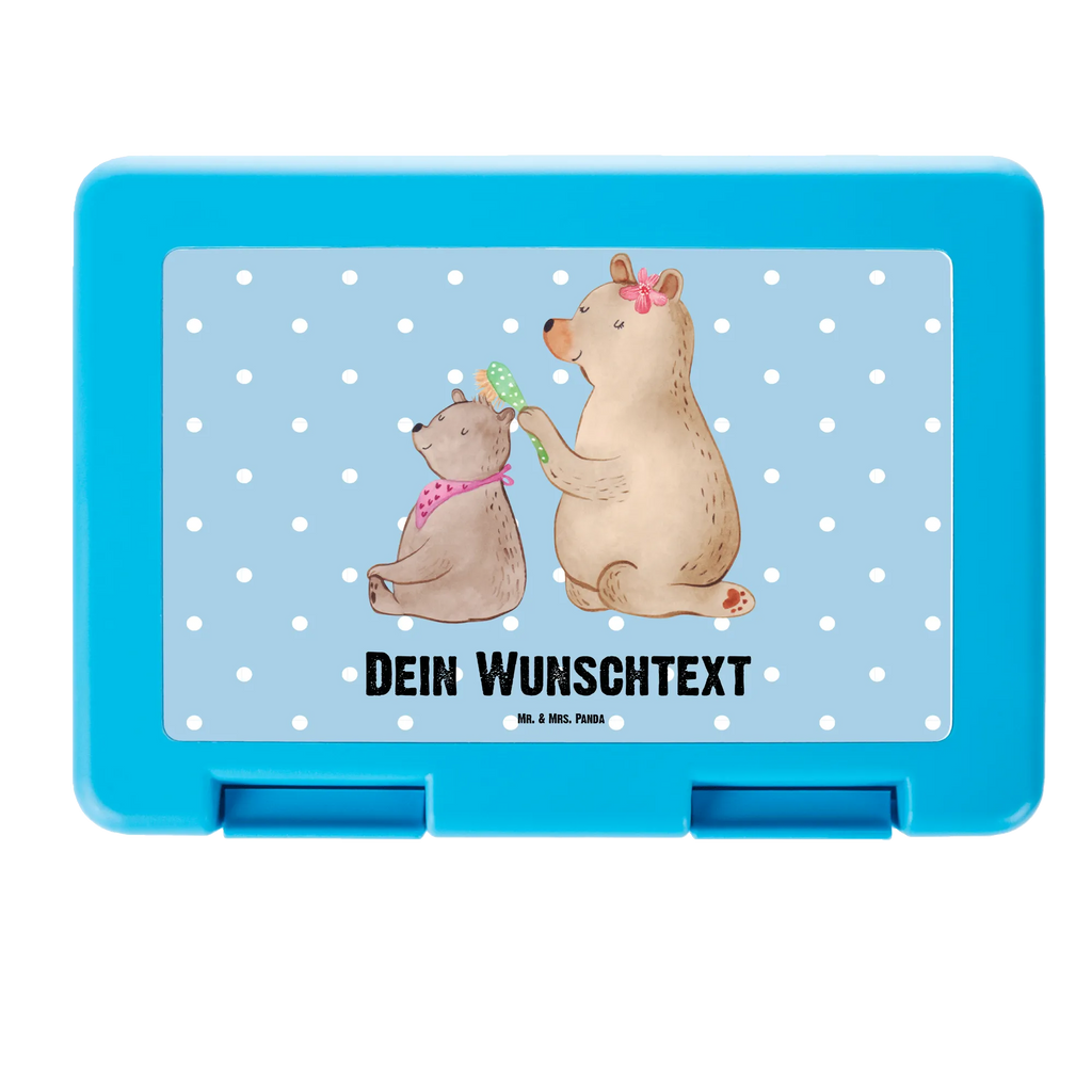 Personalisierte Brotdose Bär mit Kind Brotdose personalisiert, Brotbox, Snackbox, Lunch box, Butterbrotdose, Brotzeitbox, Familie, Vatertag, Muttertag, Bruder, Schwester, Mama, Papa, Oma, Opa, Geschenk, Mutti, Mutter