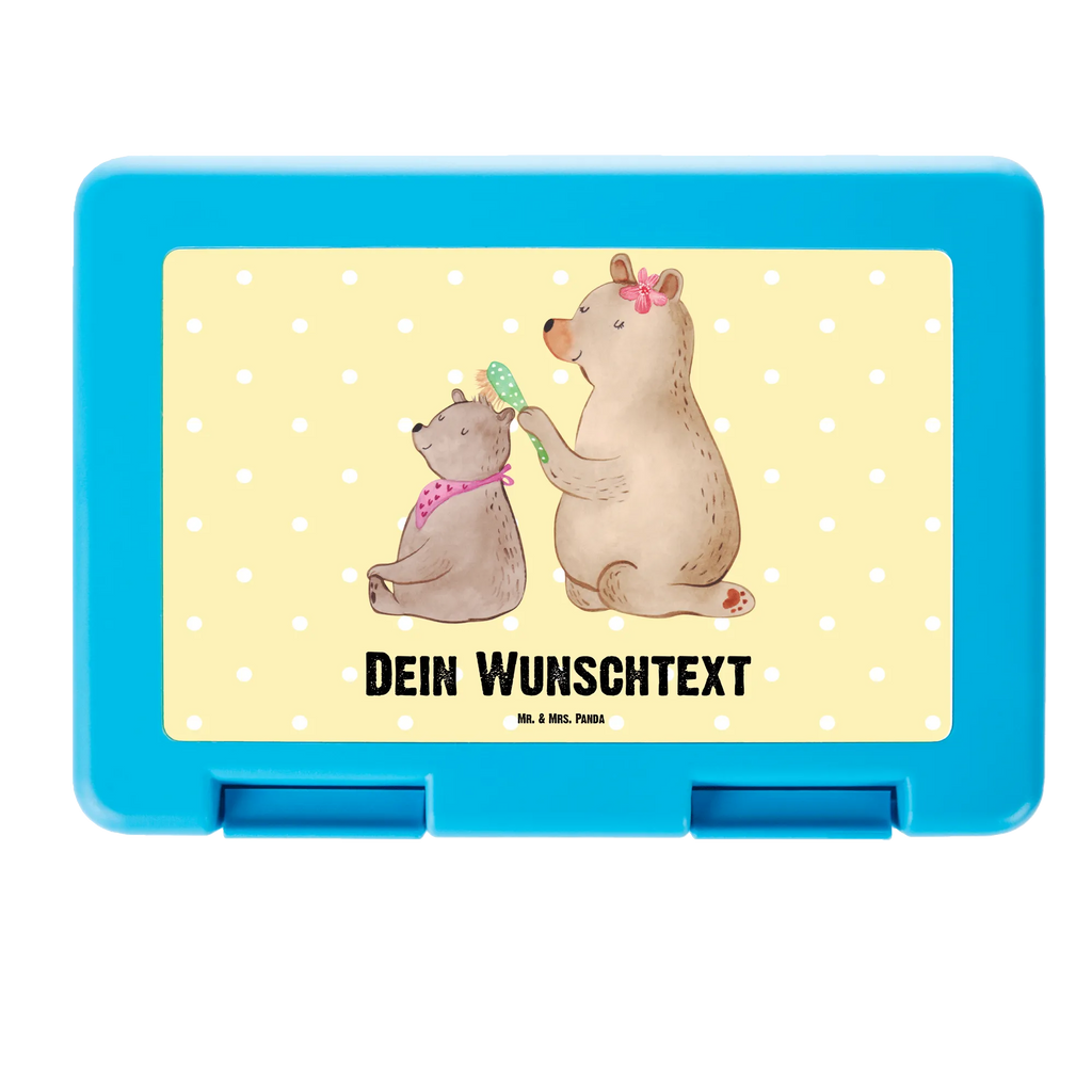 Personalisierte Brotdose Bär mit Kind Brotdose personalisiert, Brotbox, Snackbox, Lunch box, Butterbrotdose, Brotzeitbox, Familie, Vatertag, Muttertag, Bruder, Schwester, Mama, Papa, Oma, Opa, Geschenk, Mutti, Mutter