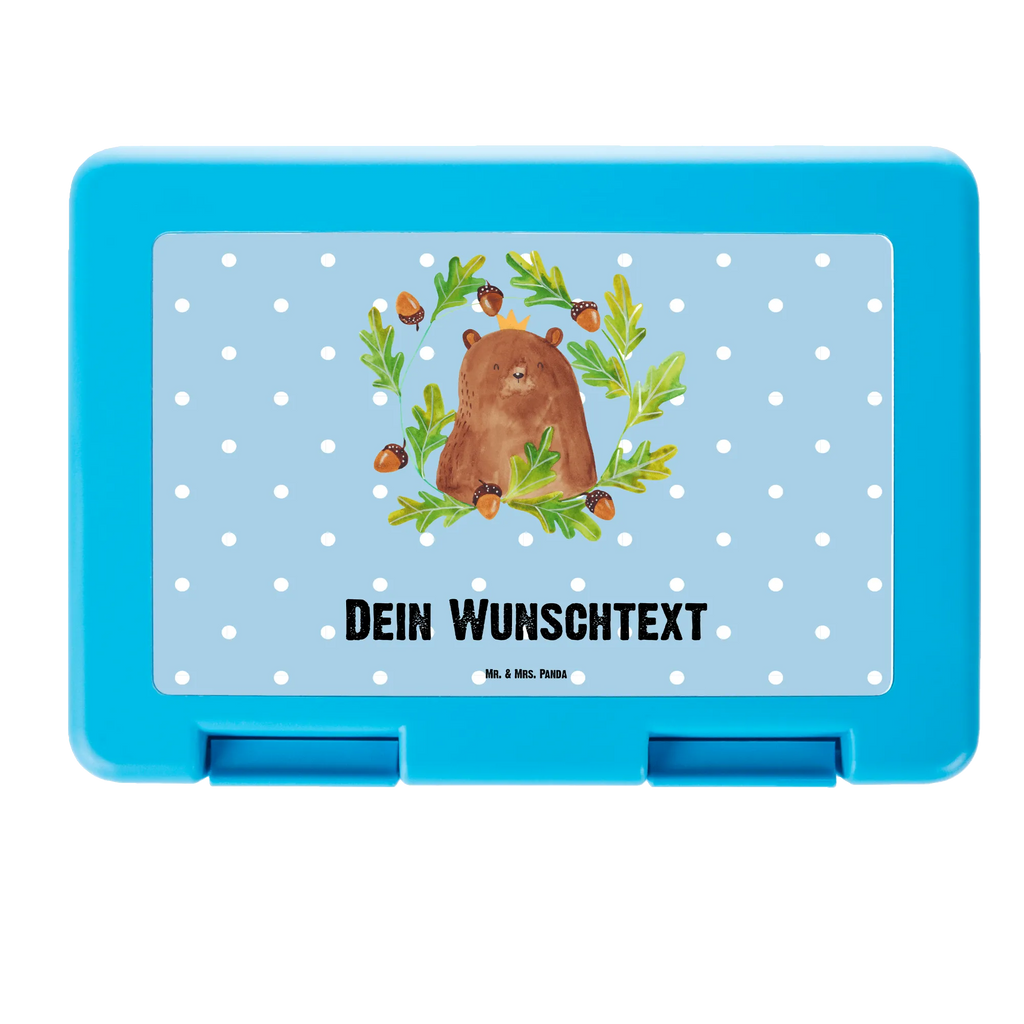 Personalisierte Brotdose Bär König Brotdose personalisiert, Brotbox, Snackbox, Lunch box, Butterbrotdose, Brotzeitbox, Bär, Teddy, Teddybär, Papa, Papa Bär, bester Vater, bester Papa, weltbester Papa, Vatertag, Vater, Dad, Daddy, Papi