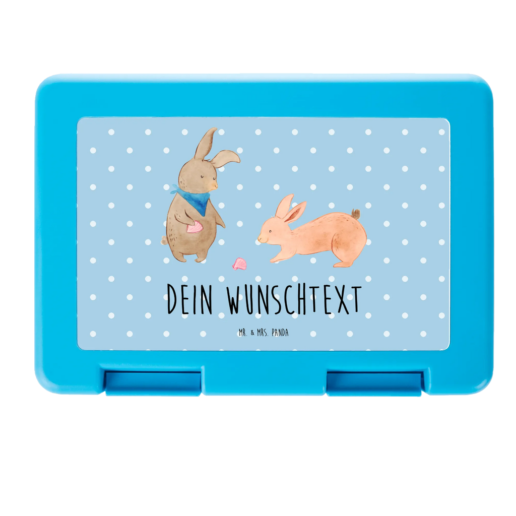 Personalisierte Brotdose Hasen Muschel Brotdose personalisiert, Brotbox, Snackbox, Lunch box, Butterbrotdose, Brotzeitbox, Familie, Vatertag, Muttertag, Bruder, Schwester, Mama, Papa, Oma, Opa, Hasen, beste Freundin, Freundin, Freundinnen, best friends, BFF, Muscheln sammeln, Muscheln, Meer