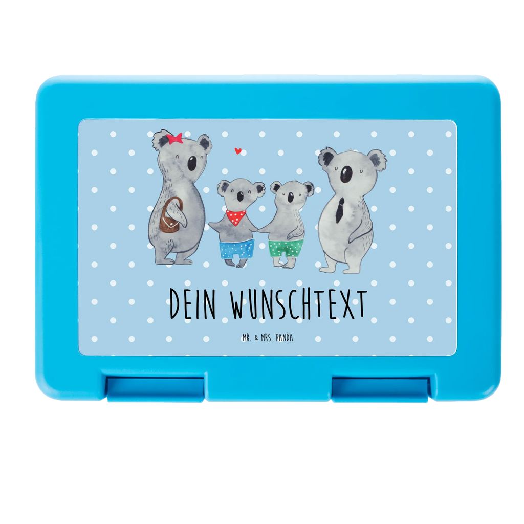 Personalisierte Brotdose Koala Familie zwei Brotdose personalisiert, Brotbox, Snackbox, Lunch box, Butterbrotdose, Brotzeitbox, Familie, Vatertag, Muttertag, Bruder, Schwester, Mama, Papa, Oma, Opa, Koala, Koalabär, beste Familie, Familienzeit, Familienleben, Koalafamilie, Lieblingsfamilie