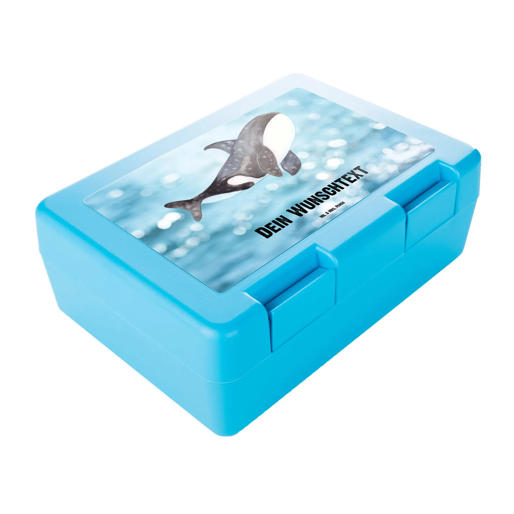 Personalisierte Brotdose Orca Brotdose personalisiert, Brotbox, Snackbox, Lunch box, Butterbrotdose, Brotzeitbox, Meerestiere, Meer, Urlaub, Orca, Orcas, Killerwal, Wal, Möglichkeiten, Büro, Arbeit, Motivation, Selbstliebe, Neustart, Startup