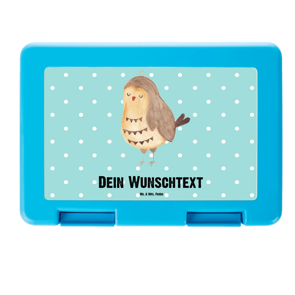 Personalisierte Brotdose Eule Zufrieden Brotdose personalisiert, Brotbox, Snackbox, Lunch box, Butterbrotdose, Brotzeitbox, Eule, Eule Spruch, Eule deko, Owl, Liebe Spruch, Romantisch, Wortspiel lustig, Spruch schön, Geschenk Hochzeitstag