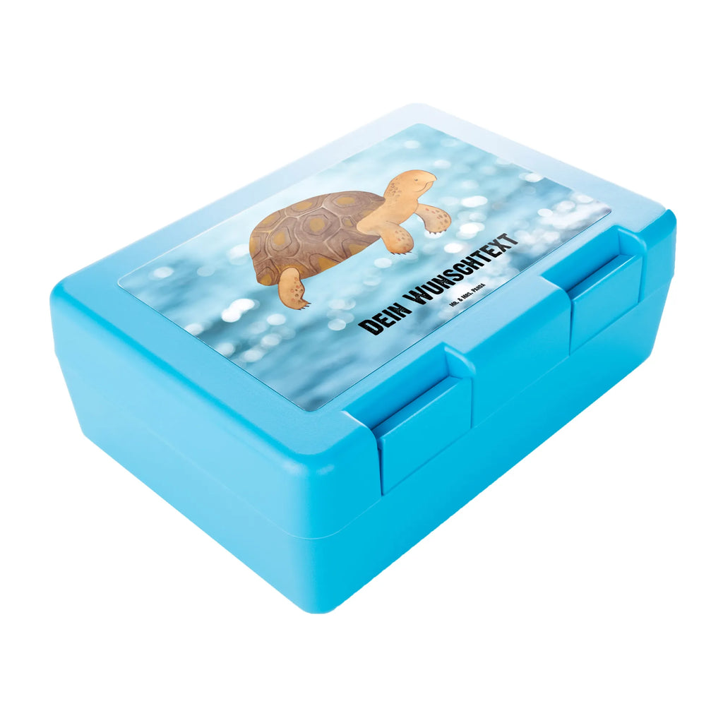 Personalisierte Brotdose Schildkröte marschiert Brotdose personalisiert, Brotbox, Snackbox, Lunch box, Butterbrotdose, Brotzeitbox, Meerestiere, Meer, Urlaub, Schildkröte, Schildkröten, get lost, Abenteuer, Reiselust, Inspiration, Neustart, Motivation, Lieblingsmensch