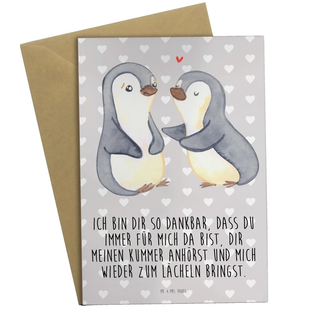 Grußkarte Pinguine trösten Grußkarte, Klappkarte, Einladungskarte, Glückwunschkarte, Hochzeitskarte, Geburtstagskarte, Karte, Ansichtskarten, Liebe, Partner, Freund, Freundin, Ehemann, Ehefrau, Heiraten, Verlobung, Heiratsantrag, Liebesgeschenk, Jahrestag, Hocheitstag, Valentinstag, Geschenk für Frauen, Hochzeitstag, Mitbringsel, Geschenk für Freundin, Geschenk für Partner, Liebesbeweis, für Männer, für Ehemann