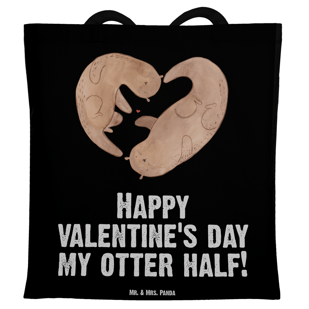 Tragetasche Otter Valentine Beuteltasche, Beutel, Einkaufstasche, Jutebeutel, Stoffbeutel, Tasche, Shopper, Umhängetasche, Strandtasche, Schultertasche, Stofftasche, Tragetasche, Badetasche, Jutetasche, Einkaufstüte, Laptoptasche, Liebe, Partner, Freund, Freundin, Ehemann, Ehefrau, Heiraten, Verlobung, Heiratsantrag, Liebesgeschenk, Jahrestag, Hocheitstag, Valentinstag, Geschenk für Frauen, Hochzeitstag, Mitbringsel, Geschenk für Freundin, Geschenk für Partner, Liebesbeweis, für Männer, für Ehemann