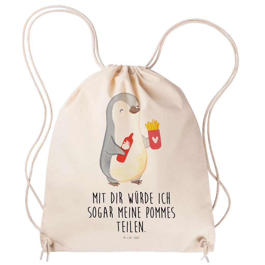 Sportbeutel Pinguin Pommes Sportbeutel, Turnbeutel, Beutel, Sporttasche, Tasche, Stoffbeutel, Sportbeutel Kinder, Gymsack, Beutel Rucksack, Kleine Sporttasche, Sportzubehör, Turnbeutel Baumwolle, Liebe, Partner, Freund, Freundin, Ehemann, Ehefrau, Heiraten, Verlobung, Heiratsantrag, Liebesgeschenk, Jahrestag, Hocheitstag, Valentinstag, Geschenk für Frauen, Hochzeitstag, Mitbringsel, Geschenk für Freundin, Geschenk für Partner, Liebesbeweis, für Männer, für Ehemann