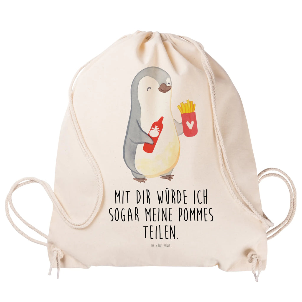 Sportbeutel Pinguin Pommes Sportbeutel, Turnbeutel, Beutel, Sporttasche, Tasche, Stoffbeutel, Sportbeutel Kinder, Gymsack, Beutel Rucksack, Kleine Sporttasche, Sportzubehör, Turnbeutel Baumwolle, Liebe, Partner, Freund, Freundin, Ehemann, Ehefrau, Heiraten, Verlobung, Heiratsantrag, Liebesgeschenk, Jahrestag, Hocheitstag, Valentinstag, Geschenk für Frauen, Hochzeitstag, Mitbringsel, Geschenk für Freundin, Geschenk für Partner, Liebesbeweis, für Männer, für Ehemann