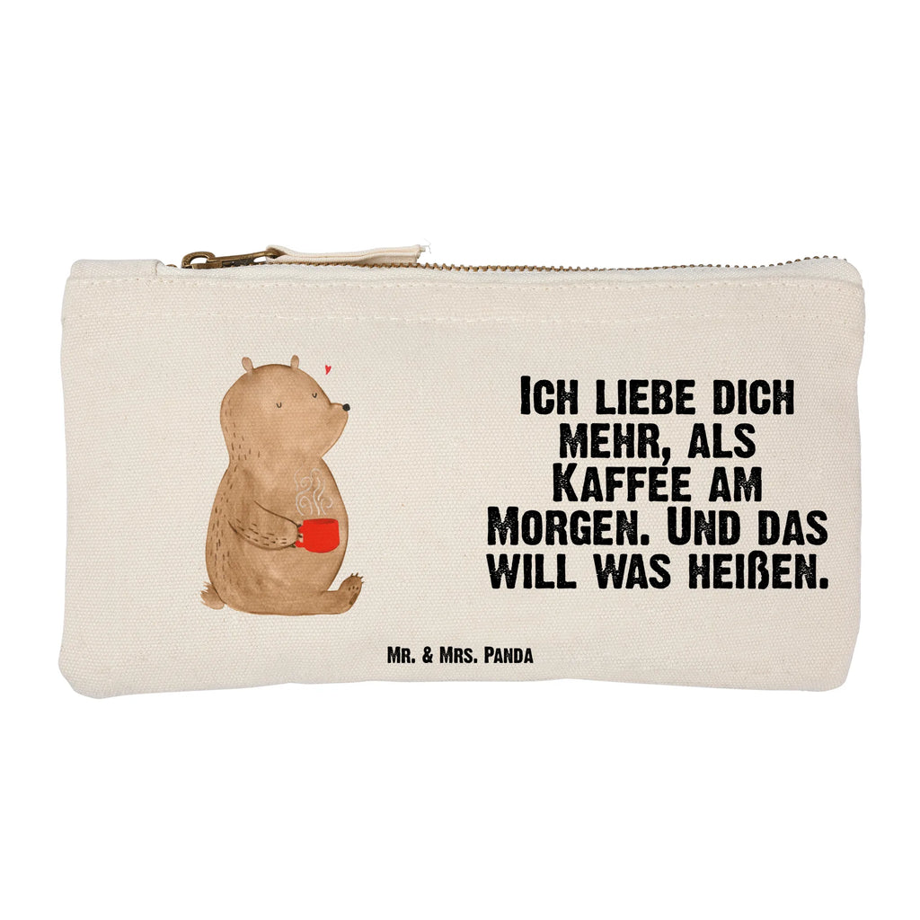 Schminktasche Bär Morgenkaffee Schminktasche, Kosmetiktasche, Kosmetikbeutel, Stiftemäppchen, Etui, Federmappe, Makeup, XXL, Schminketui, Kosmetiketui, Schlamperetui, Liebe, Partner, Freund, Freundin, Ehemann, Ehefrau, Heiraten, Verlobung, Heiratsantrag, Liebesgeschenk, Jahrestag, Hocheitstag, Valentinstag, Geschenk für Frauen, Hochzeitstag, Mitbringsel, Geschenk für Freundin, Geschenk für Partner, Liebesbeweis, für Männer, für Ehemann