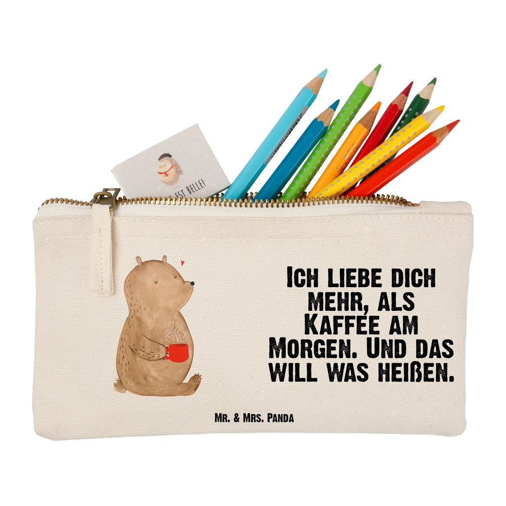 Schminktasche Bär Morgenkaffee Schminktasche, Kosmetiktasche, Kosmetikbeutel, Stiftemäppchen, Etui, Federmappe, Makeup, XXL, Schminketui, Kosmetiketui, Schlamperetui, Liebe, Partner, Freund, Freundin, Ehemann, Ehefrau, Heiraten, Verlobung, Heiratsantrag, Liebesgeschenk, Jahrestag, Hocheitstag, Valentinstag, Geschenk für Frauen, Hochzeitstag, Mitbringsel, Geschenk für Freundin, Geschenk für Partner, Liebesbeweis, für Männer, für Ehemann