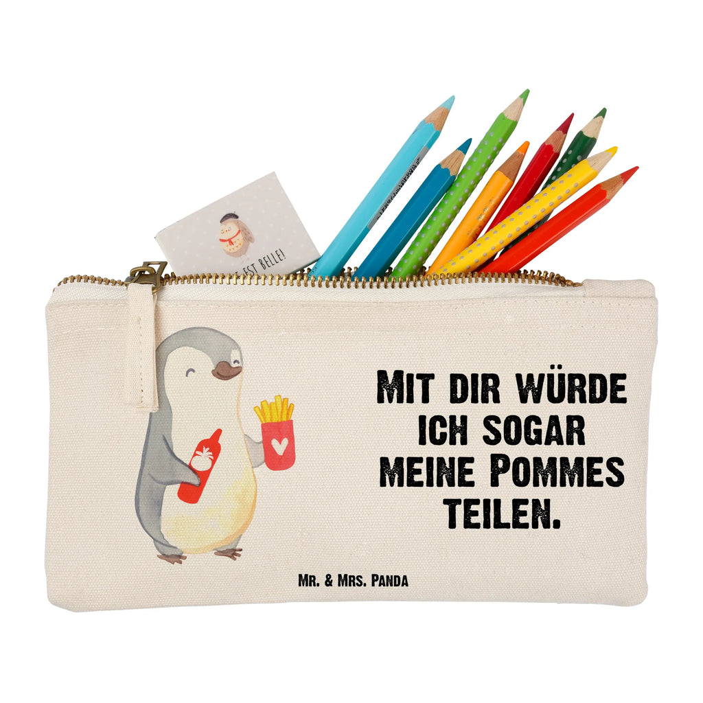 Schminktasche Pinguin Pommes Schminktasche, Kosmetiktasche, Kosmetikbeutel, Stiftemäppchen, Etui, Federmappe, Makeup, XXL, Schminketui, Kosmetiketui, Schlamperetui, Liebe, Partner, Freund, Freundin, Ehemann, Ehefrau, Heiraten, Verlobung, Heiratsantrag, Liebesgeschenk, Jahrestag, Hocheitstag, Valentinstag, Geschenk für Frauen, Hochzeitstag, Mitbringsel, Geschenk für Freundin, Geschenk für Partner, Liebesbeweis, für Männer, für Ehemann