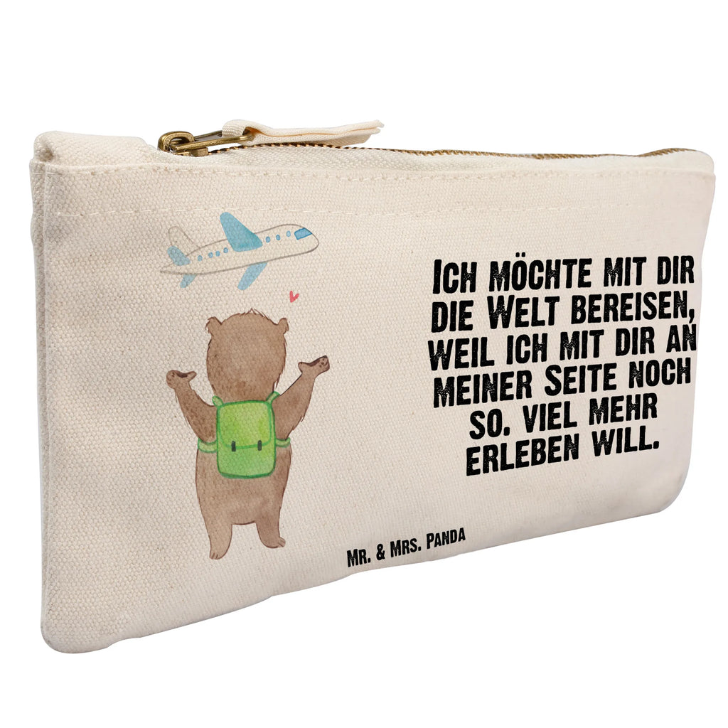 Schminktasche Bär Flugzeug Schminktasche, Kosmetiktasche, Kosmetikbeutel, Stiftemäppchen, Etui, Federmappe, Makeup, XXL, Schminketui, Kosmetiketui, Schlamperetui, Liebe, Partner, Freund, Freundin, Ehemann, Ehefrau, Heiraten, Verlobung, Heiratsantrag, Liebesgeschenk, Jahrestag, Hocheitstag, Valentinstag, Geschenk für Frauen, Hochzeitstag, Mitbringsel, Geschenk für Freundin, Geschenk für Partner, Liebesbeweis, für Männer, für Ehemann