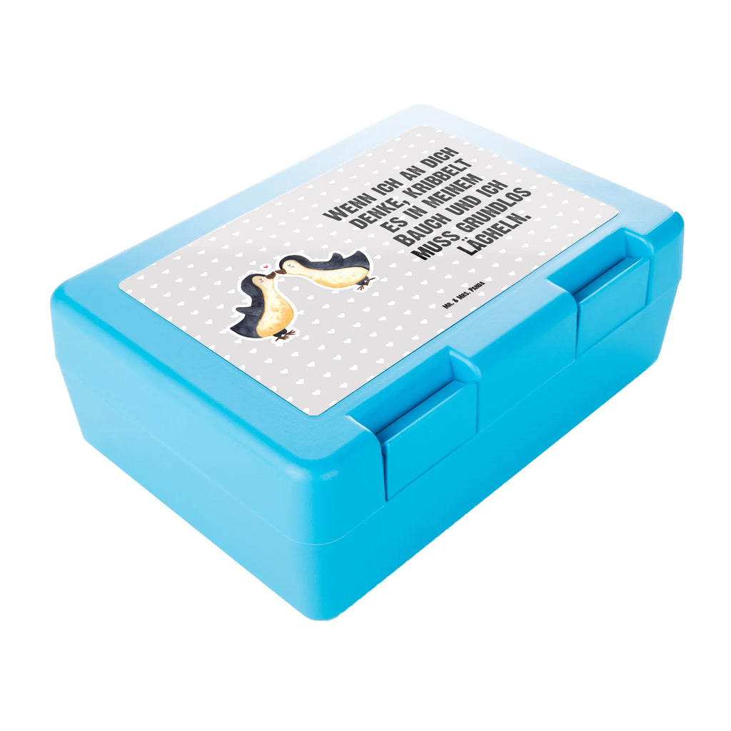 Brotdose Pinguine Kuss Brotbox, Snackbox, Lunch box, Butterbrotdose, Brotzeitbox, Liebe, Partner, Freund, Freundin, Ehemann, Ehefrau, Heiraten, Verlobung, Heiratsantrag, Liebesgeschenk, Jahrestag, Hocheitstag, Valentinstag, Geschenk für Frauen, Hochzeitstag, Mitbringsel, Geschenk für Freundin, Geschenk für Partner, Liebesbeweis, für Männer, für Ehemann