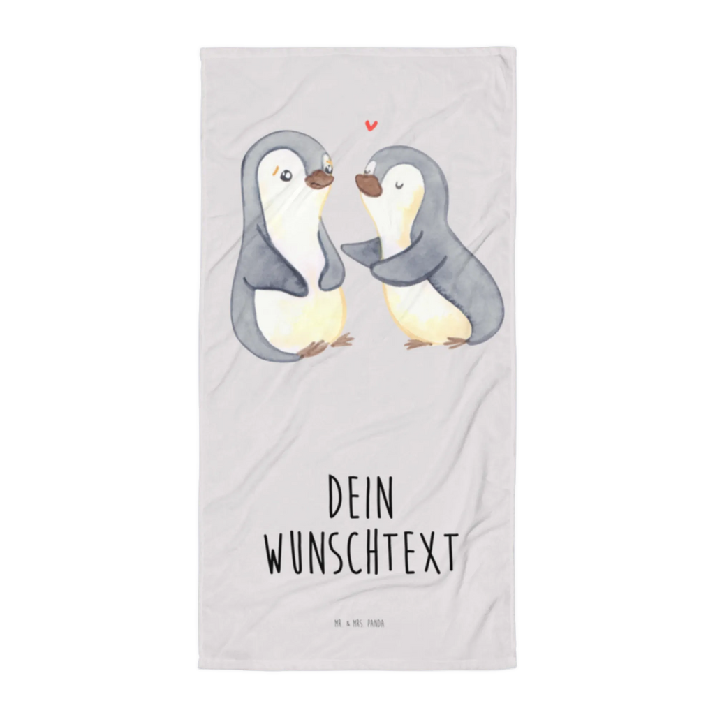 Handtuch mit Namen Pinguine trösten Personalisiertes Badehandtuch, Handtuch personalisiert, Handtuch mit Namen, Badetuch personalisiert, Handtuch bedrucken, Saunatuch mit Namen, Handtuch Geschenk, Liebe, Partner, Freund, Freundin, Ehemann, Ehefrau, Heiraten, Verlobung, Heiratsantrag, Liebesgeschenk, Jahrestag, Hocheitstag, Valentinstag, Geschenk für Frauen, Hochzeitstag, Mitbringsel, Geschenk für Freundin, Geschenk für Partner, Liebesbeweis, für Männer, für Ehemann