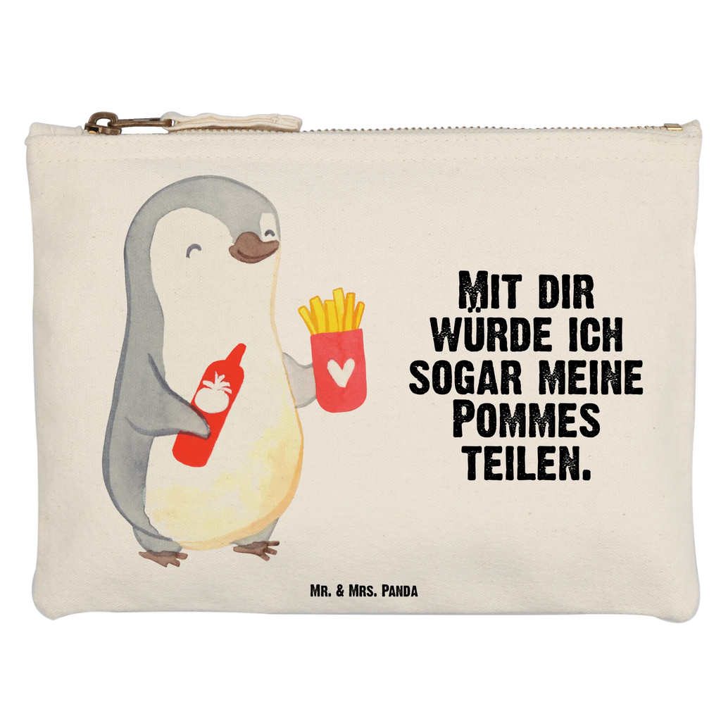 Schminktasche Pinguin Pommes Schminktasche, Kosmetiktasche, Kosmetikbeutel, Stiftemäppchen, Etui, Federmappe, Makeup, XXL, Schminketui, Kosmetiketui, Schlamperetui, Liebe, Partner, Freund, Freundin, Ehemann, Ehefrau, Heiraten, Verlobung, Heiratsantrag, Liebesgeschenk, Jahrestag, Hocheitstag, Valentinstag, Geschenk für Frauen, Hochzeitstag, Mitbringsel, Geschenk für Freundin, Geschenk für Partner, Liebesbeweis, für Männer, für Ehemann