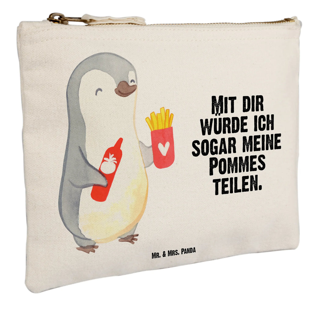 Schminktasche Pinguin Pommes Schminktasche, Kosmetiktasche, Kosmetikbeutel, Stiftemäppchen, Etui, Federmappe, Makeup, XXL, Schminketui, Kosmetiketui, Schlamperetui, Liebe, Partner, Freund, Freundin, Ehemann, Ehefrau, Heiraten, Verlobung, Heiratsantrag, Liebesgeschenk, Jahrestag, Hocheitstag, Valentinstag, Geschenk für Frauen, Hochzeitstag, Mitbringsel, Geschenk für Freundin, Geschenk für Partner, Liebesbeweis, für Männer, für Ehemann