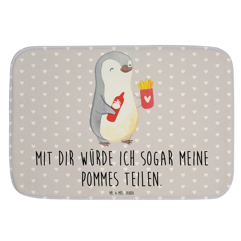 Badvorleger Pinguin Pommes Badematte, Badteppich, Duschvorleger, Badezimmerteppich, Badezimmermatte, Badvorleger, Duschmatte, Duschteppich, Badteppiche, Badgarnitur, Badematten, Teppich Badezimmer, Badezimmermatten, Liebe, Partner, Freund, Freundin, Ehemann, Ehefrau, Heiraten, Verlobung, Heiratsantrag, Liebesgeschenk, Jahrestag, Hocheitstag, Valentinstag, Geschenk für Frauen, Hochzeitstag, Mitbringsel, Geschenk für Freundin, Geschenk für Partner, Liebesbeweis, für Männer, für Ehemann