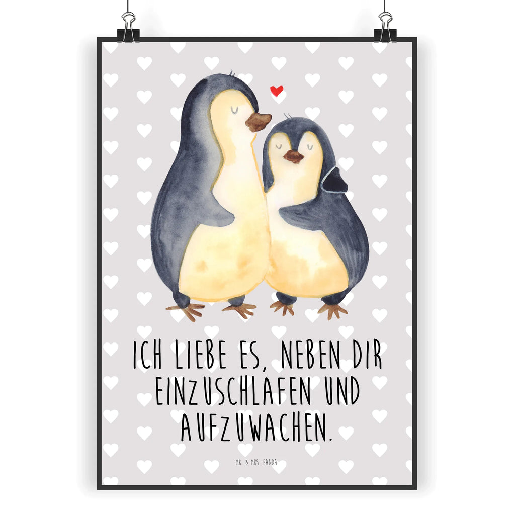 Poster Pinguine Einschlafen Poster, Wandposter, Bild, Wanddeko, Küchenposter, Kinderposter, Wanddeko Bild, Raumdekoration, Wanddekoration, Handgemaltes Poster, Mr. & Mrs. Panda Poster, Designposter, Kunstdruck, Posterdruck, Liebe, Partner, Freund, Freundin, Ehemann, Ehefrau, Heiraten, Verlobung, Heiratsantrag, Liebesgeschenk, Jahrestag, Hocheitstag, Valentinstag, Geschenk für Frauen, Hochzeitstag, Mitbringsel, Geschenk für Freundin, Geschenk für Partner, Liebesbeweis, für Männer, für Ehemann