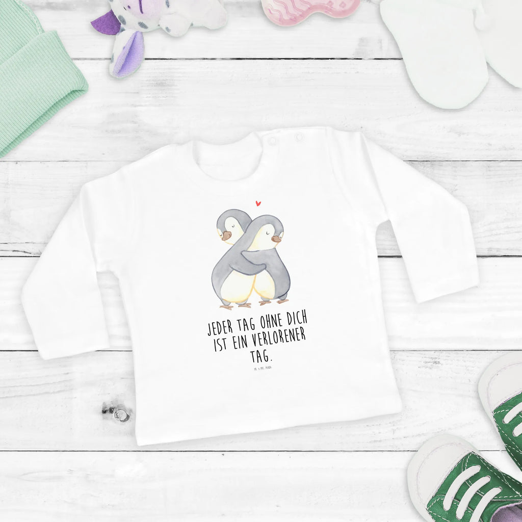 Baby Longsleeve Pinguine Kuscheln Mädchen, Jungen, Baby, Langarm, Bio, Kleidung, Liebe, Partner, Freund, Freundin, Ehemann, Ehefrau, Heiraten, Verlobung, Heiratsantrag, Liebesgeschenk, Jahrestag, Hocheitstag, Valentinstag, Geschenk für Frauen, Hochzeitstag, Mitbringsel, Geschenk für Freundin, Geschenk für Partner, Liebesbeweis, für Männer, für Ehemann