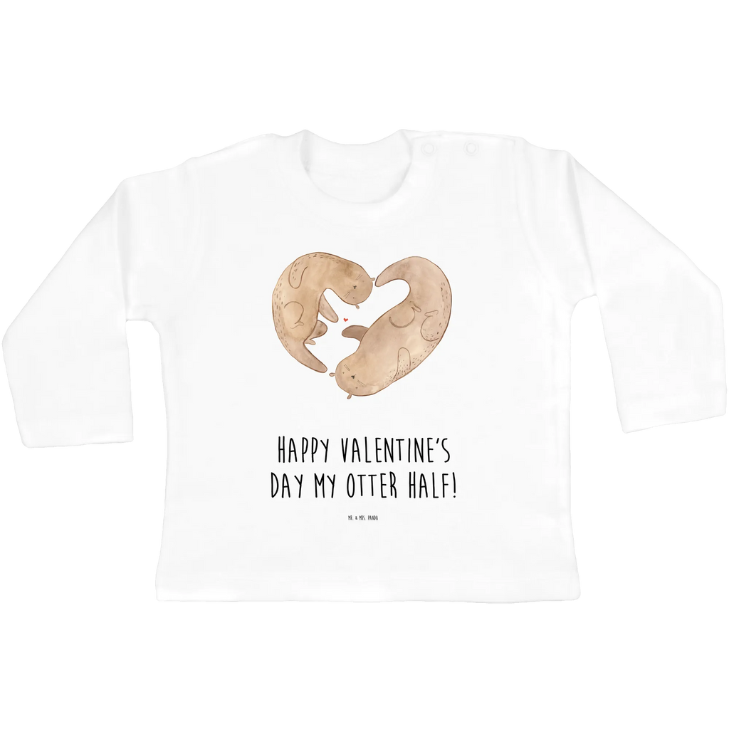 Baby Longsleeve Otter Valentine Mädchen, Jungen, Baby, Langarm, Bio, Kleidung, Liebe, Partner, Freund, Freundin, Ehemann, Ehefrau, Heiraten, Verlobung, Heiratsantrag, Liebesgeschenk, Jahrestag, Hocheitstag, Valentinstag, Geschenk für Frauen, Hochzeitstag, Mitbringsel, Geschenk für Freundin, Geschenk für Partner, Liebesbeweis, für Männer, für Ehemann