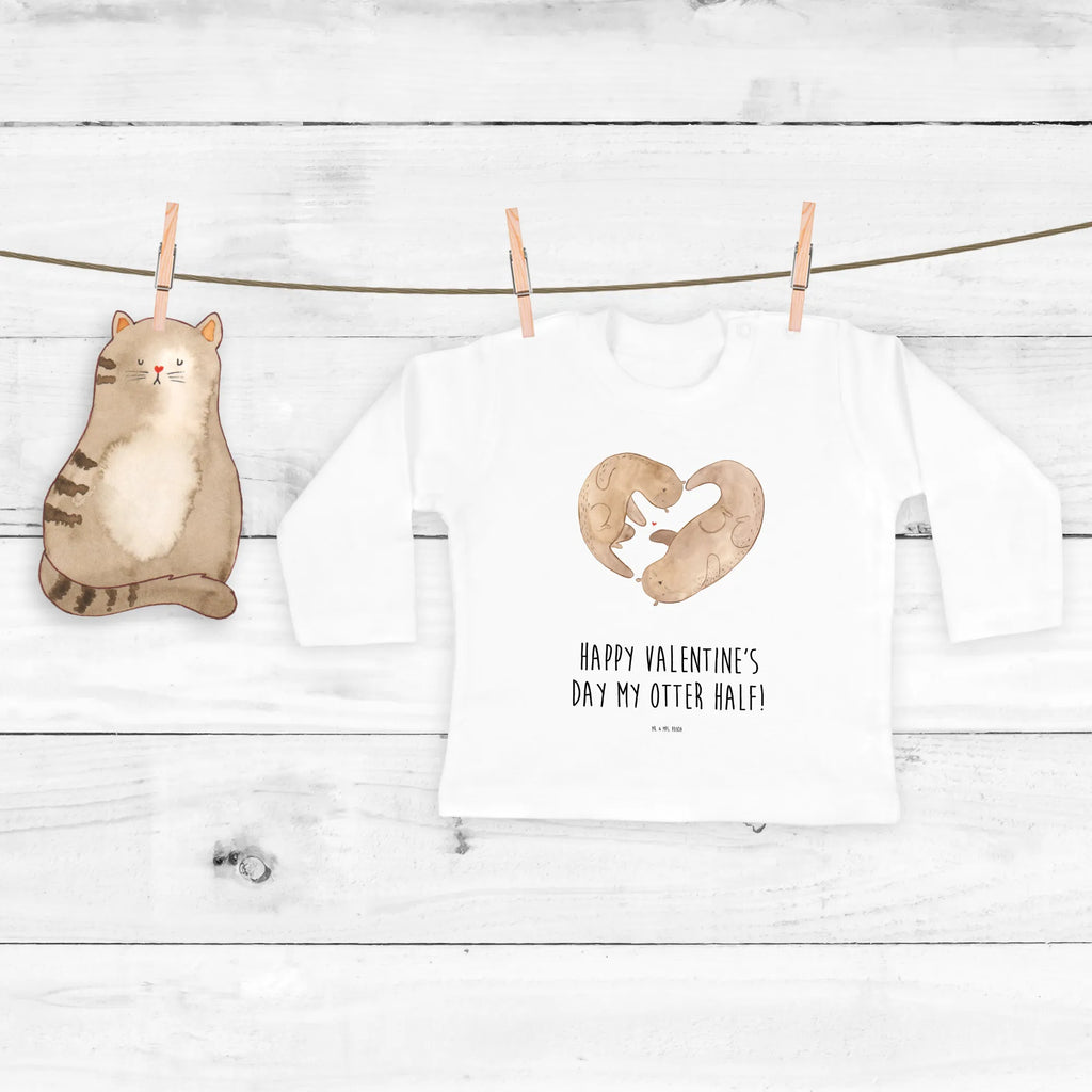 Baby Longsleeve Otter Valentine Mädchen, Jungen, Baby, Langarm, Bio, Kleidung, Liebe, Partner, Freund, Freundin, Ehemann, Ehefrau, Heiraten, Verlobung, Heiratsantrag, Liebesgeschenk, Jahrestag, Hocheitstag, Valentinstag, Geschenk für Frauen, Hochzeitstag, Mitbringsel, Geschenk für Freundin, Geschenk für Partner, Liebesbeweis, für Männer, für Ehemann