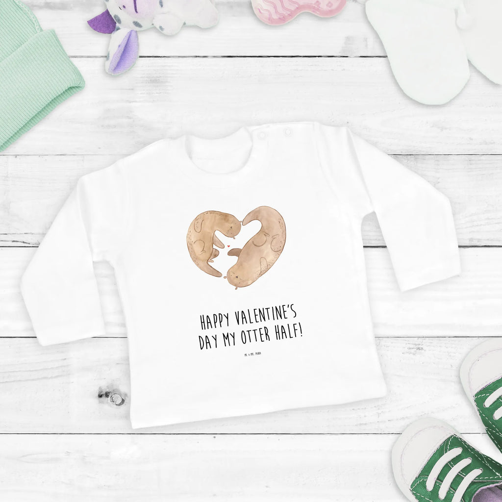 Baby Longsleeve Otter Valentine Mädchen, Jungen, Baby, Langarm, Bio, Kleidung, Liebe, Partner, Freund, Freundin, Ehemann, Ehefrau, Heiraten, Verlobung, Heiratsantrag, Liebesgeschenk, Jahrestag, Hocheitstag, Valentinstag, Geschenk für Frauen, Hochzeitstag, Mitbringsel, Geschenk für Freundin, Geschenk für Partner, Liebesbeweis, für Männer, für Ehemann