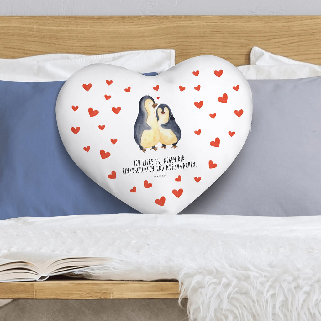 Herzkissen Pinguine Einschlafen Kissen, Herzkissen, Herzform, Herz, Dekokissen, Liebe, Partner, Freund, Freundin, Ehemann, Ehefrau, Heiraten, Verlobung, Heiratsantrag, Liebesgeschenk, Jahrestag, Hocheitstag, Valentinstag, Geschenk für Frauen, Hochzeitstag, Mitbringsel, Geschenk für Freundin, Geschenk für Partner, Liebesbeweis, für Männer, für Ehemann