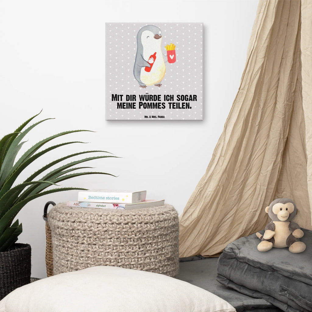 Leinwand Bild Pinguin Pommes Leinwand, Bild, Kunstdruck, Wanddeko, Dekoration, Liebe, Partner, Freund, Freundin, Ehemann, Ehefrau, Heiraten, Verlobung, Heiratsantrag, Liebesgeschenk, Jahrestag, Hocheitstag, Valentinstag, Geschenk für Frauen, Hochzeitstag, Mitbringsel, Geschenk für Freundin, Geschenk für Partner, Liebesbeweis, für Männer, für Ehemann