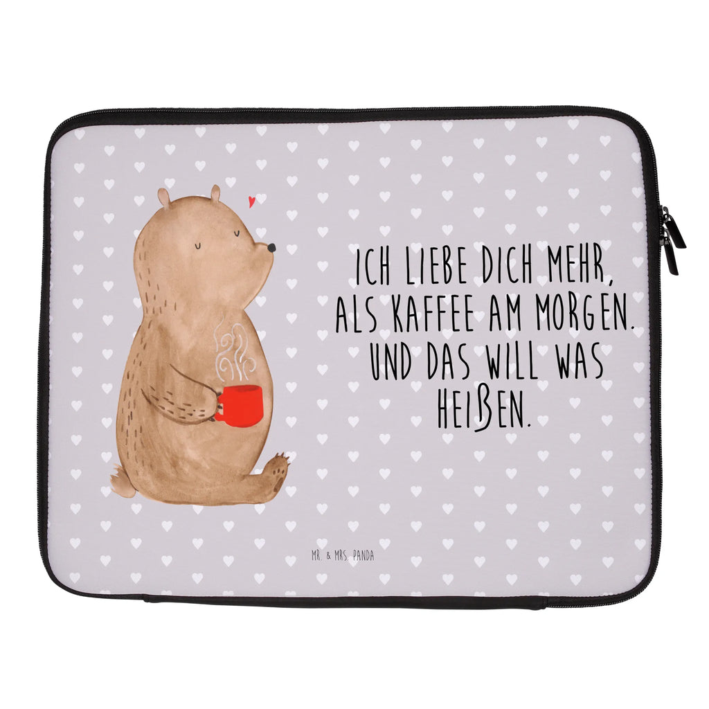 Notebook Tasche Bär Morgenkaffee Notebook Tasche, Laptop, Computertasche, Tasche, Notebook-Tasche, Notebook-Reisehülle, Notebook Schutz, Liebe, Partner, Freund, Freundin, Ehemann, Ehefrau, Heiraten, Verlobung, Heiratsantrag, Liebesgeschenk, Jahrestag, Hocheitstag, Valentinstag, Geschenk für Frauen, Hochzeitstag, Mitbringsel, Geschenk für Freundin, Geschenk für Partner, Liebesbeweis, für Männer, für Ehemann