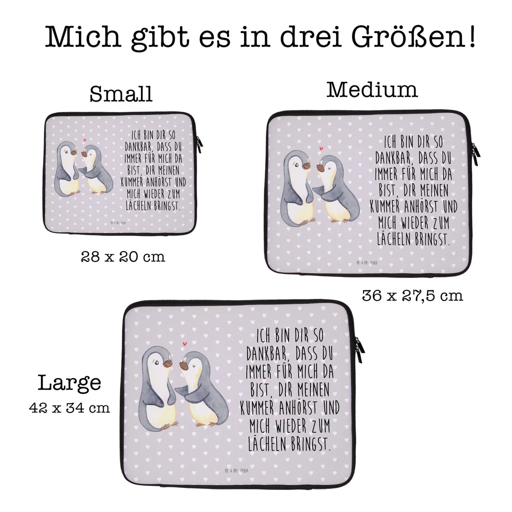 Notebook Tasche Pinguine trösten Notebook Tasche, Laptop, Computertasche, Tasche, Notebook-Tasche, Notebook-Reisehülle, Notebook Schutz, Liebe, Partner, Freund, Freundin, Ehemann, Ehefrau, Heiraten, Verlobung, Heiratsantrag, Liebesgeschenk, Jahrestag, Hocheitstag, Valentinstag, Geschenk für Frauen, Hochzeitstag, Mitbringsel, Geschenk für Freundin, Geschenk für Partner, Liebesbeweis, für Männer, für Ehemann