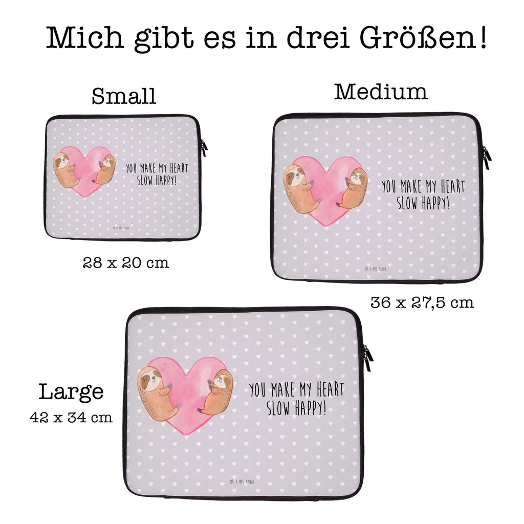 Notebook Tasche Faultiere Herz Notebook Tasche, Laptop, Computertasche, Tasche, Notebook-Tasche, Notebook-Reisehülle, Notebook Schutz, Liebe, Partner, Freund, Freundin, Ehemann, Ehefrau, Heiraten, Verlobung, Heiratsantrag, Liebesgeschenk, Jahrestag, Hocheitstag, Valentinstag, Geschenk für Frauen, Hochzeitstag, Mitbringsel, Geschenk für Freundin, Geschenk für Partner, Liebesbeweis, für Männer, für Ehemann