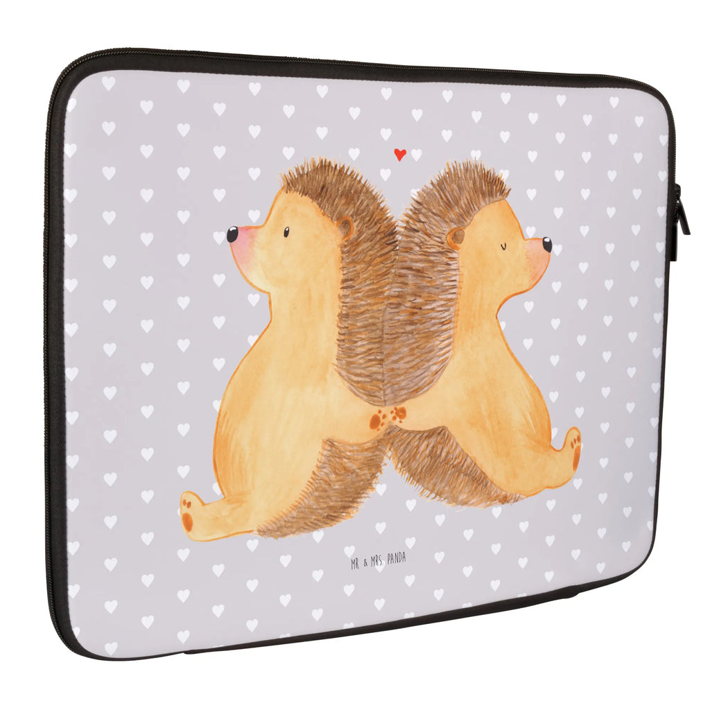 Notebook Tasche Igel händchenhaltend Notebook Tasche, Laptop, Computertasche, Tasche, Notebook-Tasche, Notebook-Reisehülle, Notebook Schutz, Liebe, Partner, Freund, Freundin, Ehemann, Ehefrau, Heiraten, Verlobung, Heiratsantrag, Liebesgeschenk, Jahrestag, Hocheitstag, Igel, Igelliebe, Hand in Hand, Liebesbeweis, große Liebe, Liebesbotschaft, Hochzeit, Lieblingsmensch, Gemeinsamkeit, Love, Geschenk für zwei