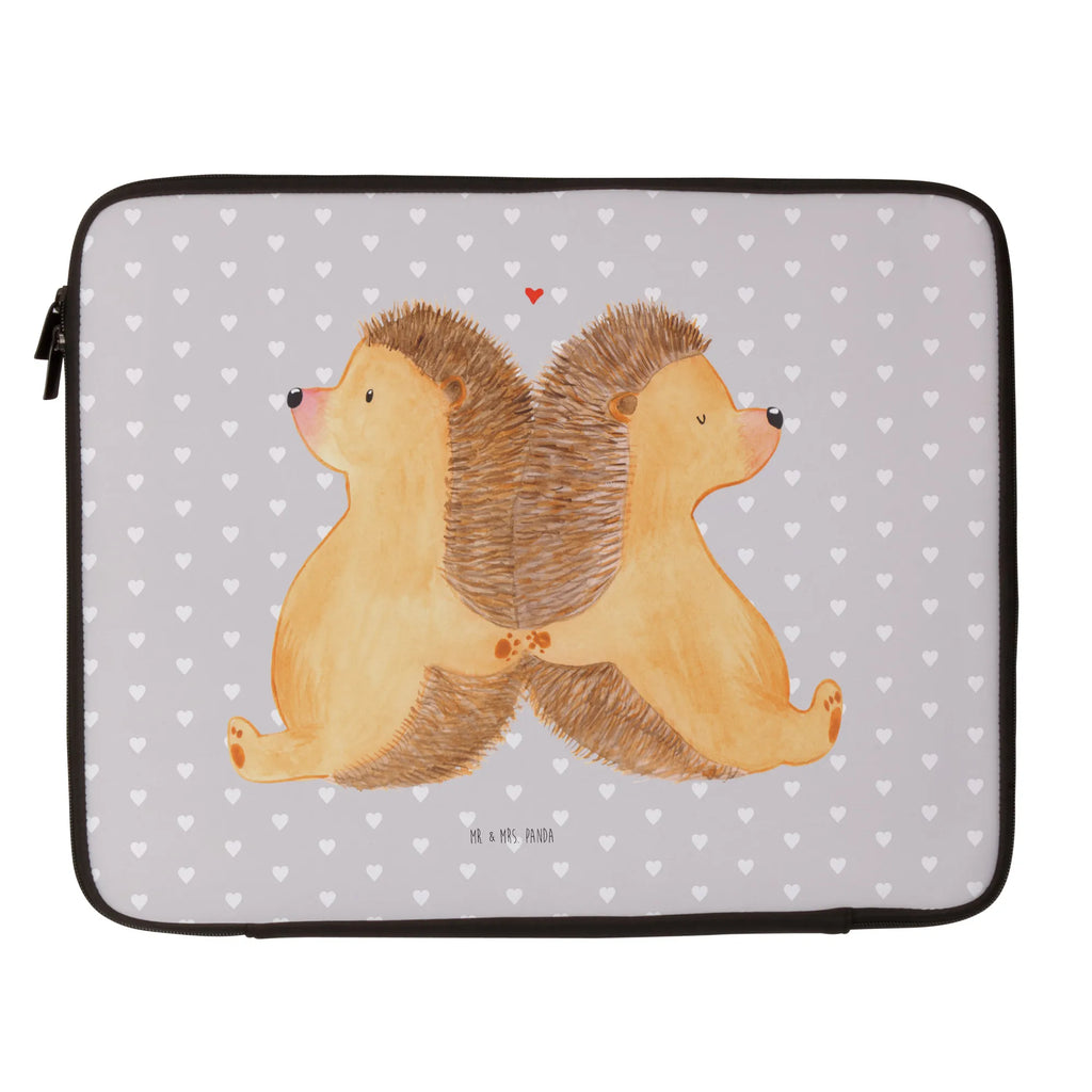 Notebook Tasche Igel händchenhaltend Notebook Tasche, Laptop, Computertasche, Tasche, Notebook-Tasche, Notebook-Reisehülle, Notebook Schutz, Liebe, Partner, Freund, Freundin, Ehemann, Ehefrau, Heiraten, Verlobung, Heiratsantrag, Liebesgeschenk, Jahrestag, Hocheitstag, Igel, Igelliebe, Hand in Hand, Liebesbeweis, große Liebe, Liebesbotschaft, Hochzeit, Lieblingsmensch, Gemeinsamkeit, Love, Geschenk für zwei